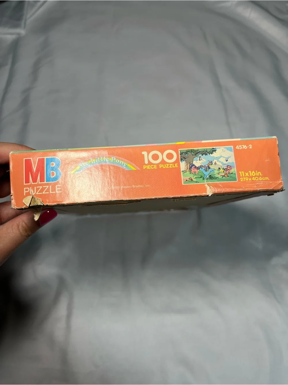 Vintage 1985 My Little Pony Hasbro MB Puzzle 100 Pieces Complete w/ Box